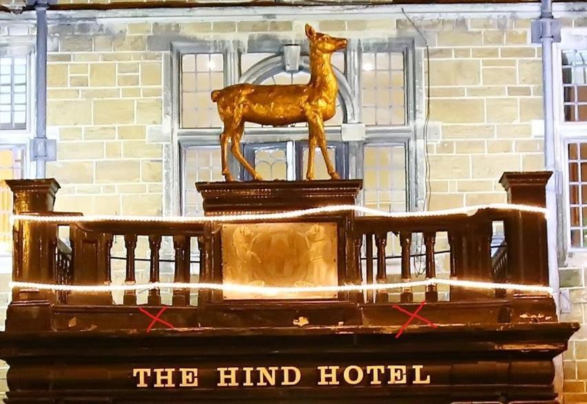 The Hind Hotel Wellingborough Esterno foto